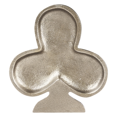 Plato Decorativo Diamond de Metal Dorado
