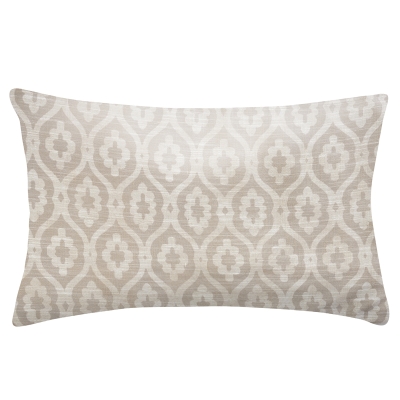 Cojín Fields Balian Crema y Taupe 14" x 24"