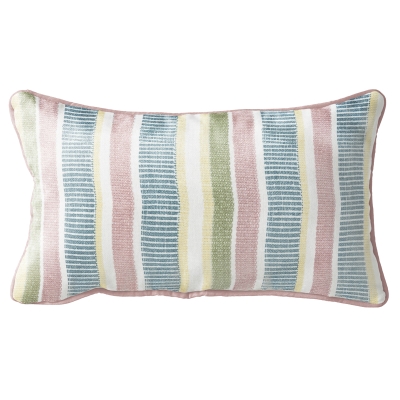 Cojín Coastal Atherton Blanco 12" x 26"