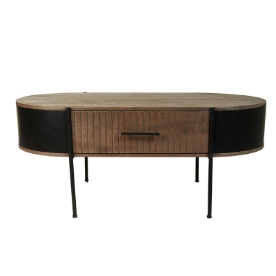Mesa de Centro Soho Marcy de Hierro y Madera