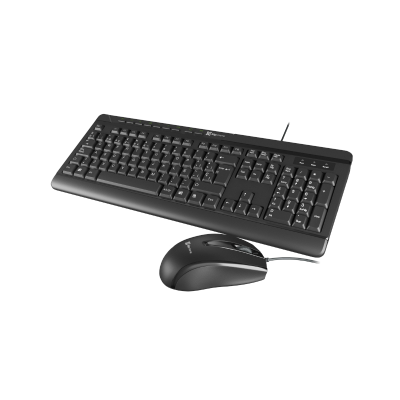 Combo Mouse y Teclado Alámbricos Klipx KCK-251S