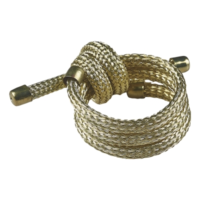 Aro de Servilleta Nudo Dorado 2x2 Pulgadas