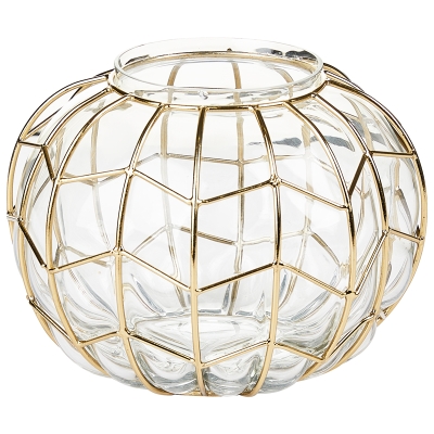 Portavotiva Globo Vidrio 7x4"