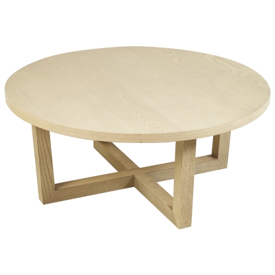Mesa de Centro Axel Natural Redonda