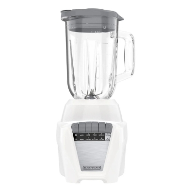 Licuadora Black & Decker de Vidrio BL0876-1WDLA Blanca