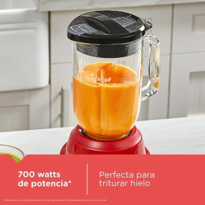 Licuadora Black & Decker 8 Velocidades BL0876-1RDLA Roja