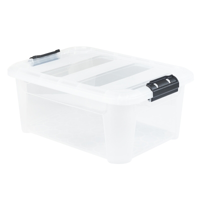 Caja Plástica con Tapa 25 Lt. 19" x 14" x 8"