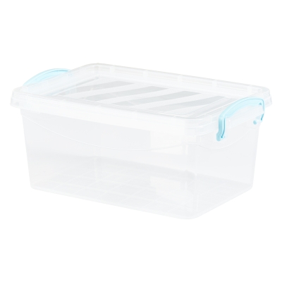 Caja Plástica con Tapa 5 Lt. 12" x 8" x 5"