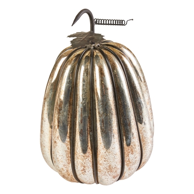 Calabaza Alta Brillante Mediano Vidrio 7x12 Pulgadas