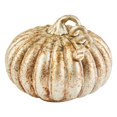 Calabaza Brillante Matte Vidrio 7x6 Pulgadas