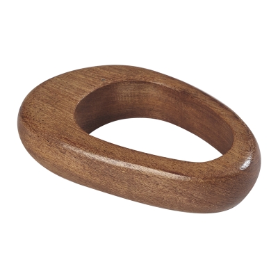 Aro de Servilleta de Madera Ovalado
