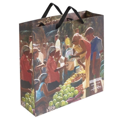 Arte de Café Bolsa de Regalo Grande