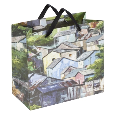 Arte de Café Bolsa de Regalo Pequeña