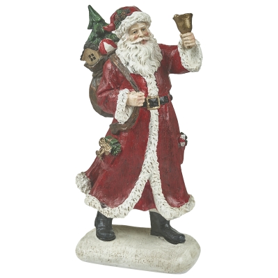 Santa Campana Bolsa Madera 11 Pulgadas