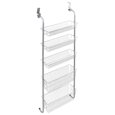 Organizador para Puertas 5 Niveles Metal 18 x 49 x6 Pulgadas