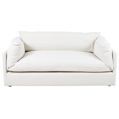 Sofá 2 Plazas Lark Marfil 71x36x30 Pulgadas