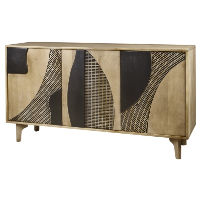 Credenza Mix Madera 55x16x30 Pulgadas
