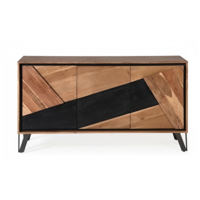 Credenza Mix Acacia 55x16x30 Pulgadas