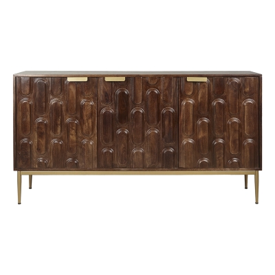 Credenza Pebble Madera 61x16x31 Pulgadas