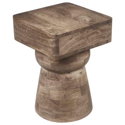 Mesa Auxiliar Madera 12x12x17 Pulgadas