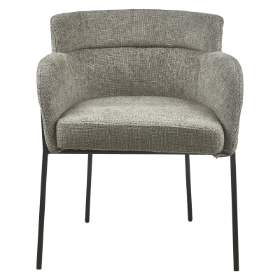 Silla Lyra Gris 23x22x30 Pulgadas