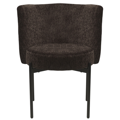 Silla Mila Grafito 23x23x30 Pulgadas