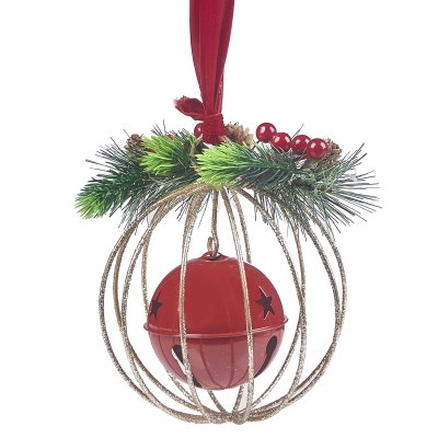 Colgante Rojo 7x7x8 Pulgadas