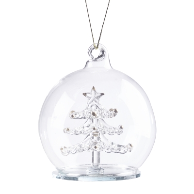 Bola Árbol Navideño Transparente