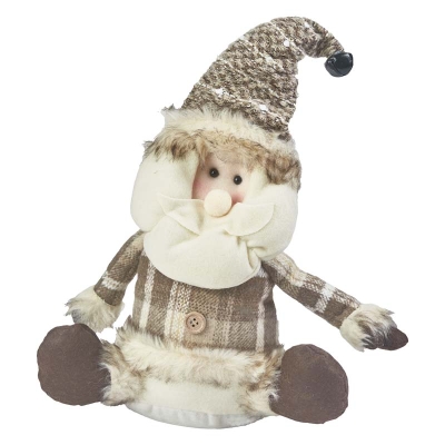 Muñeco Santa Sentado 12 Pulgadas