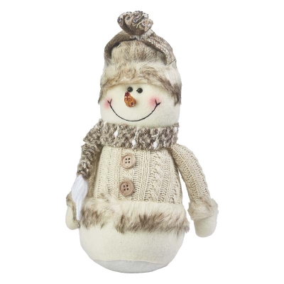 Muñeco Nieve Sentado 11 Pulgadas