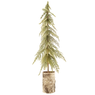 Árbol Plateado Base Abedúl 27 Pulgadas