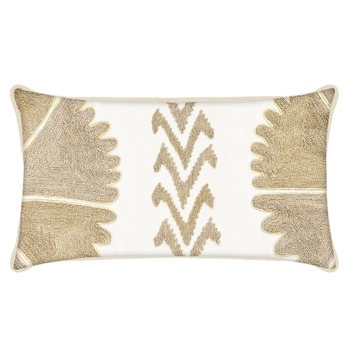 Cojín Molucca Marrón Claro 12x20 Pulgadas