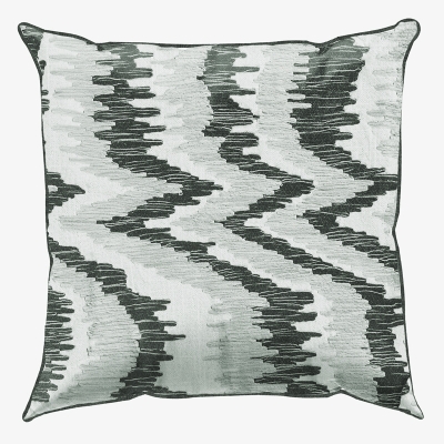 Cojín Cole Gris Verde 18x18 Pulgadas
