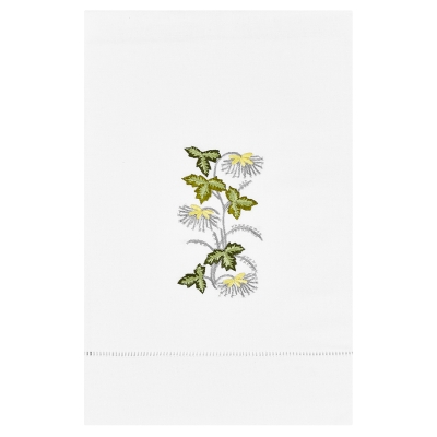 Toalla Visita Hoja Flor 16x24"