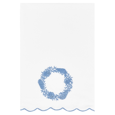 Toalla Visita Corona Azul 16x24"