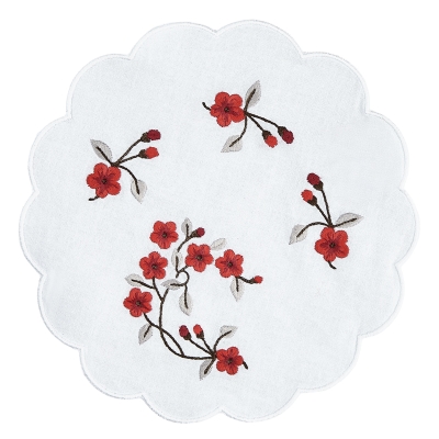 Doiler Liana Rojo 8"