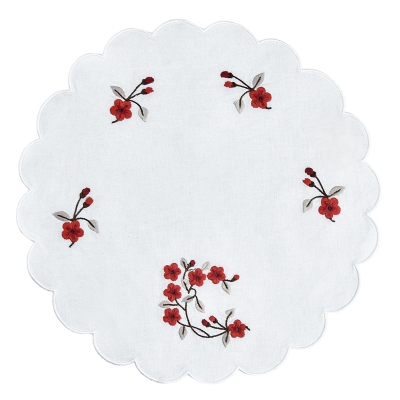 Doiler Liana Rojo 12"