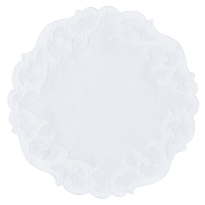 Doiler Bea Redondo Blanco 12"