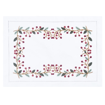 Doiler Berries Rectangular 10x14 Pulgadas