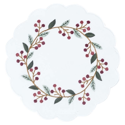 Doiler Berries Rojo 8 Pulgadas