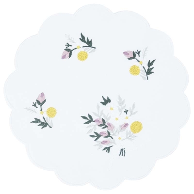 Doiler Monica Rojo 8 Pulgadas