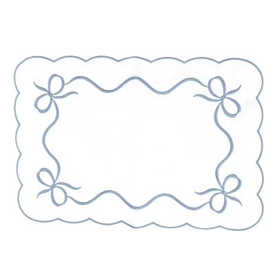 Doiler Janis Lazos Azules 13x19"