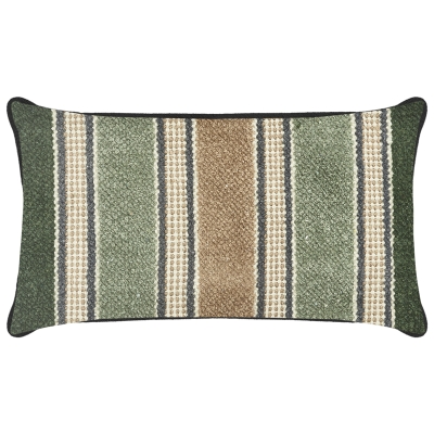 Cojín Tanner Verde 12x20"