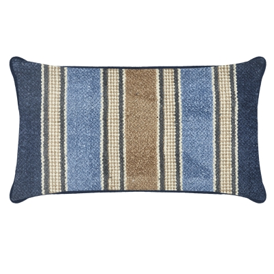 Cojín Tanner Azul 12x20"