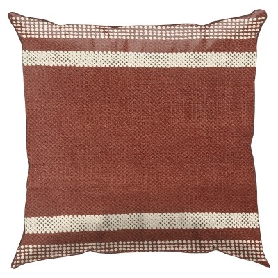 Cojín Coloma Rojo 18x18"