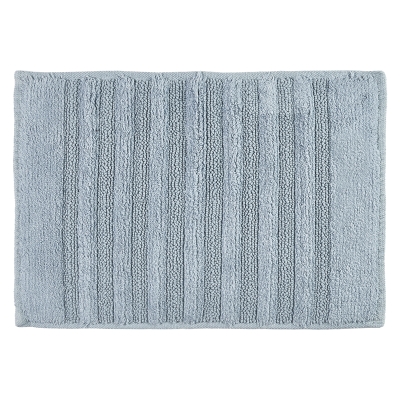 Alfombra de Baño Annelie Algodón Azul 16 x 24 Pulgadas