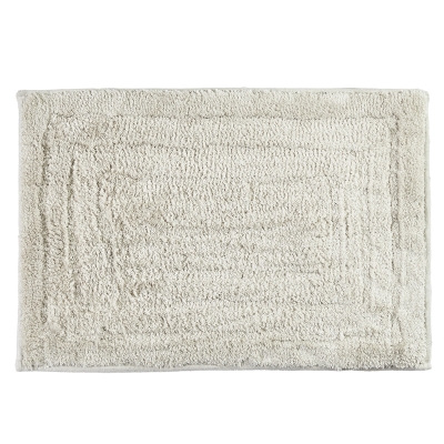 Alfombra de Baño Sloane Poliéster Crema 16 x 24 Pulgadas