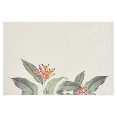 Individual Flower de Tela Rectangular 18 x 12 Pulgadas