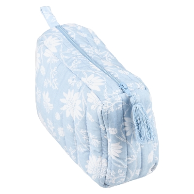 Cosmetiquero Haus Estelle Azul 6x8 Pulgadas