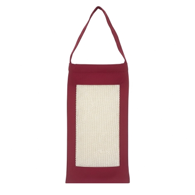 Bolsa Para Botella Vino Rojo 7x13"